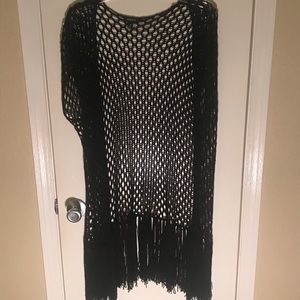 Crochet Fringe Vest